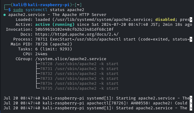 systemctl status