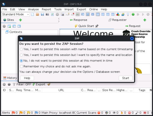 Zaproxy Using Kali Linux ZAPROXYでサイト診断(1) | kali linux覚え書き