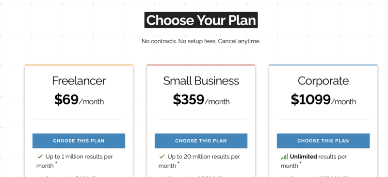 subscription plan
