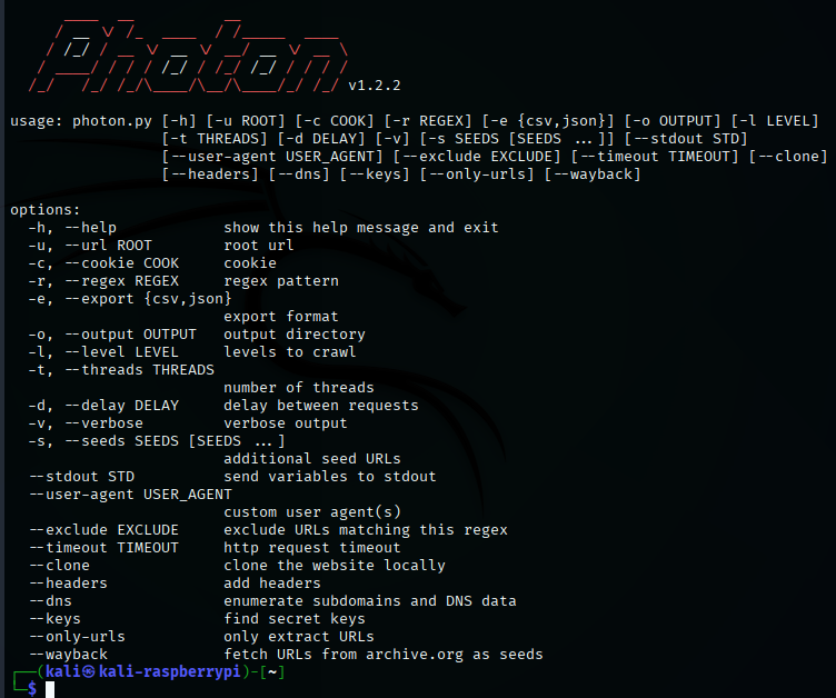 photon --help