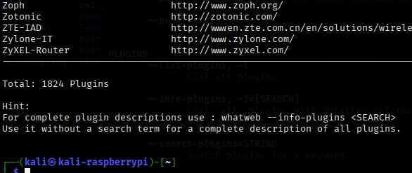 whatweb plugin 2