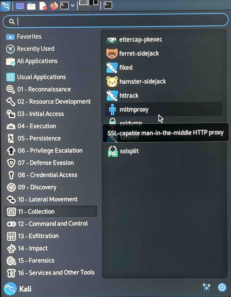 mitmproxy -h