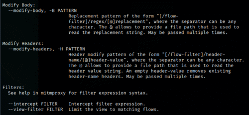 mitmproxy | kali linux覚え書き