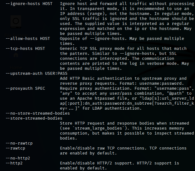 mitmweb -h3