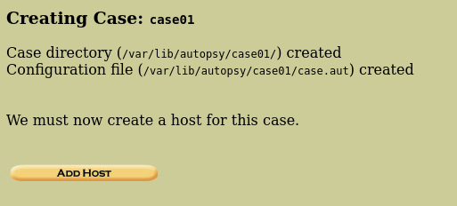 add host
