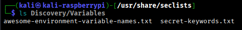 Variables