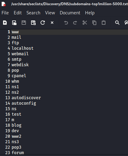 subdomain
