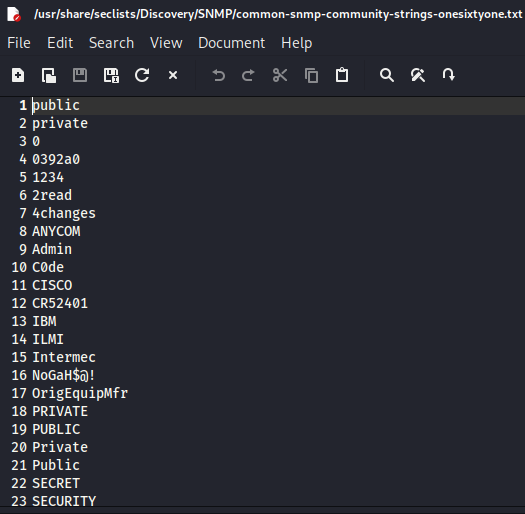 common-snmp