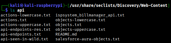 api