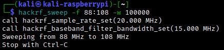 hackrf_sweep header