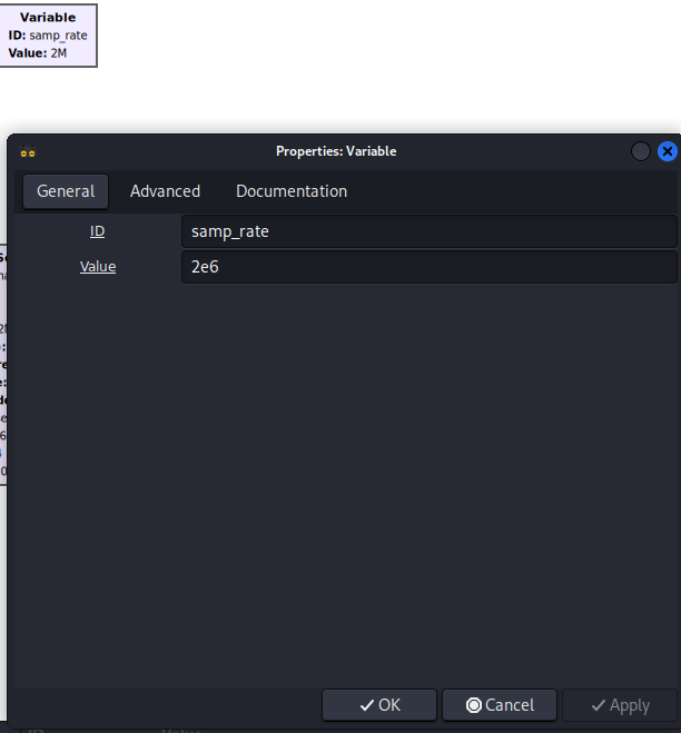 variable config