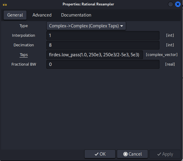 rational resampler