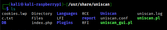 /usr/share/uniscan