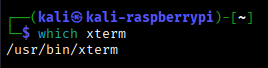 which xterm