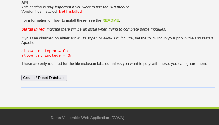 create database