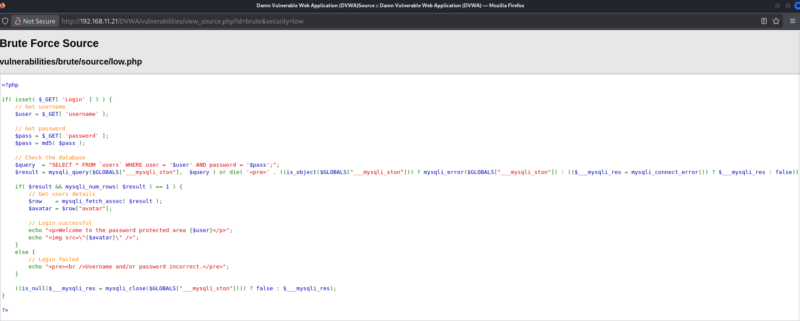 php source